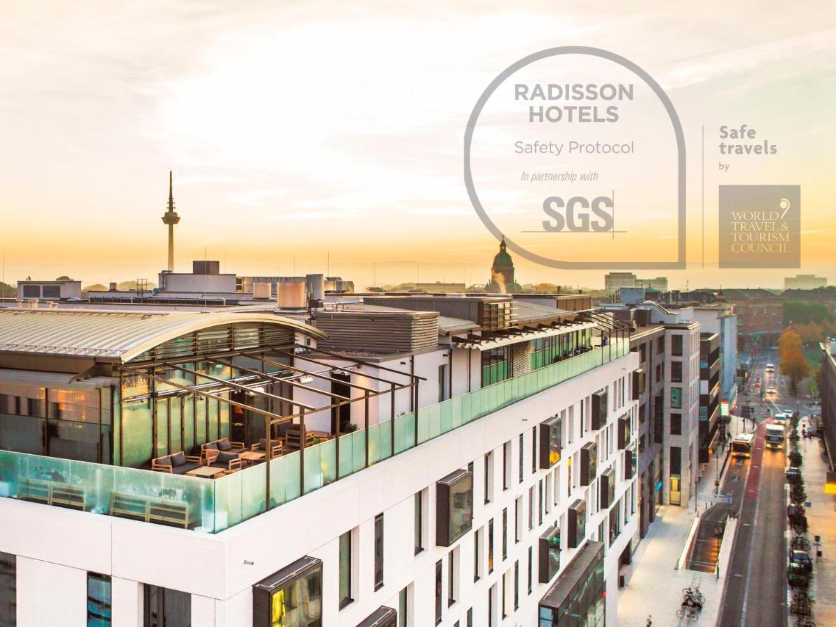 Radisson Blu Hotel, Mannheim Esterno foto
